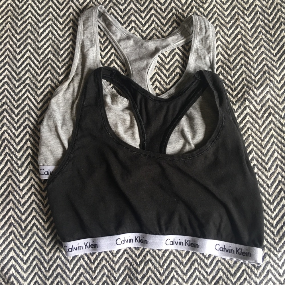 2 pair Calvin Klein bras